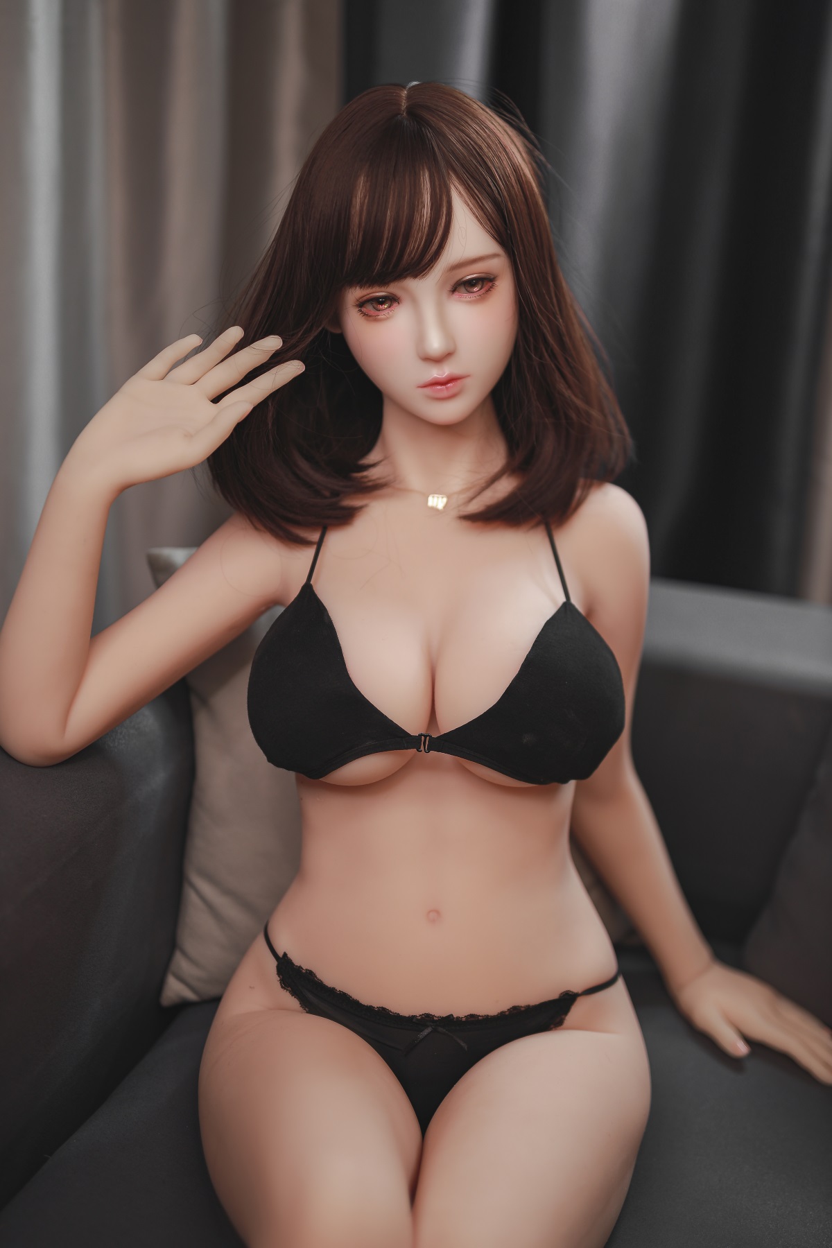 Dimu | Yumii - 5ft 5 / 166cm Short hear Sex Doll With Silicone Head-First Love Doll