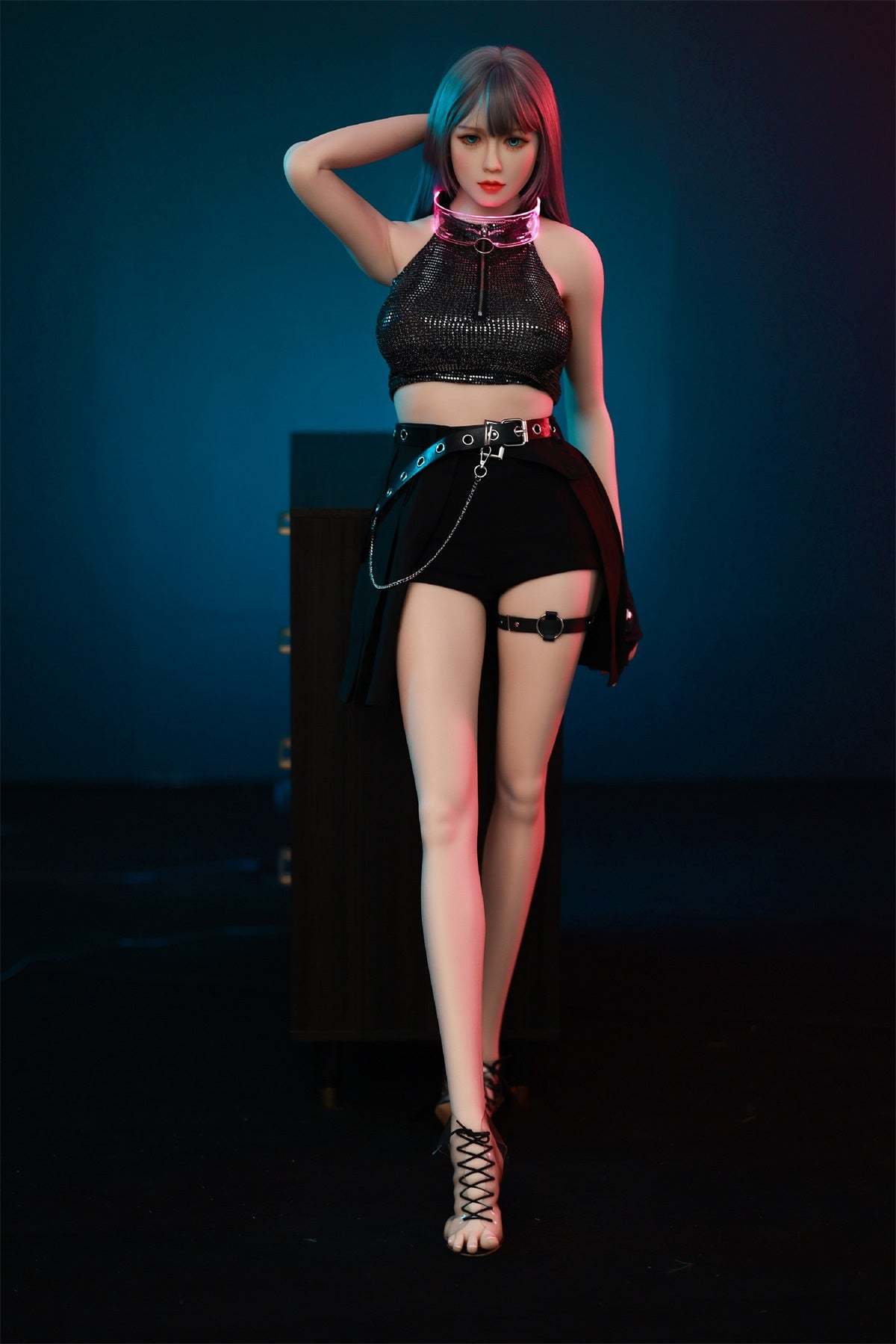 Addy - 5Ft6 (165cm) Cool Style Sex Doll With Long Straight Hair (In Stock US)-First Love Doll