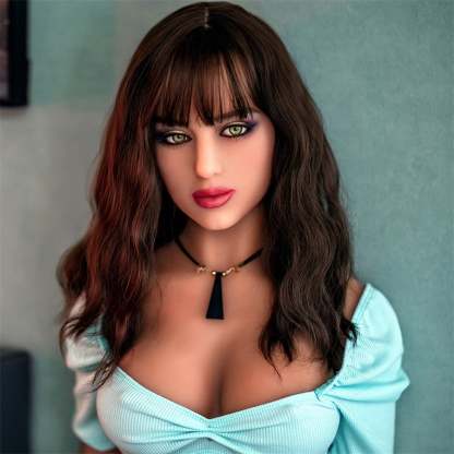 Noemi - 160cm (5ft3) Big Breast Life-Like Sex Doll With Pretty Curly Hair (In Stock US)-First Love Doll