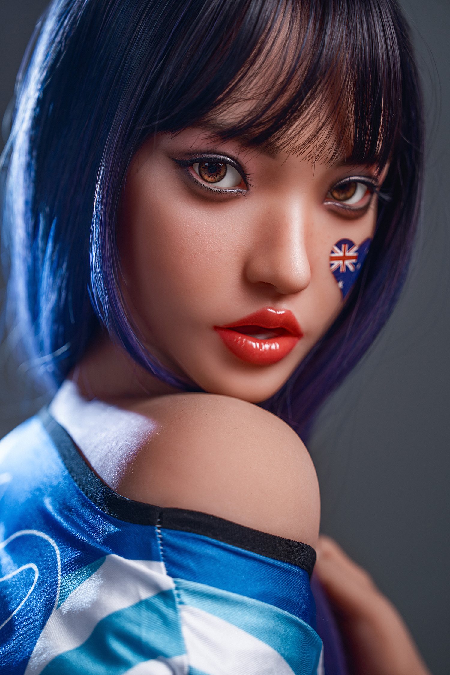 Judi-4ft 11/152cm ROS Mediun Breast Silicone Head Sex Doll