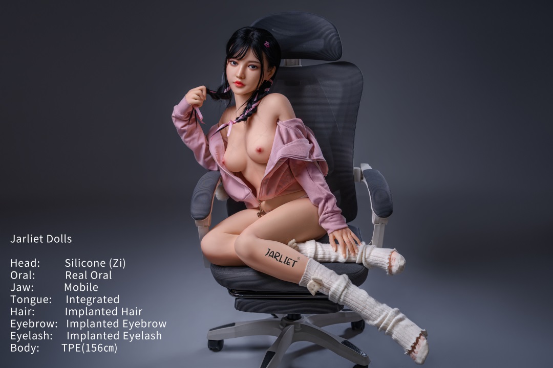 Jarliet | Zi- 5ft 1 /156cm Movable Jaw Silicone Head Sex Doll