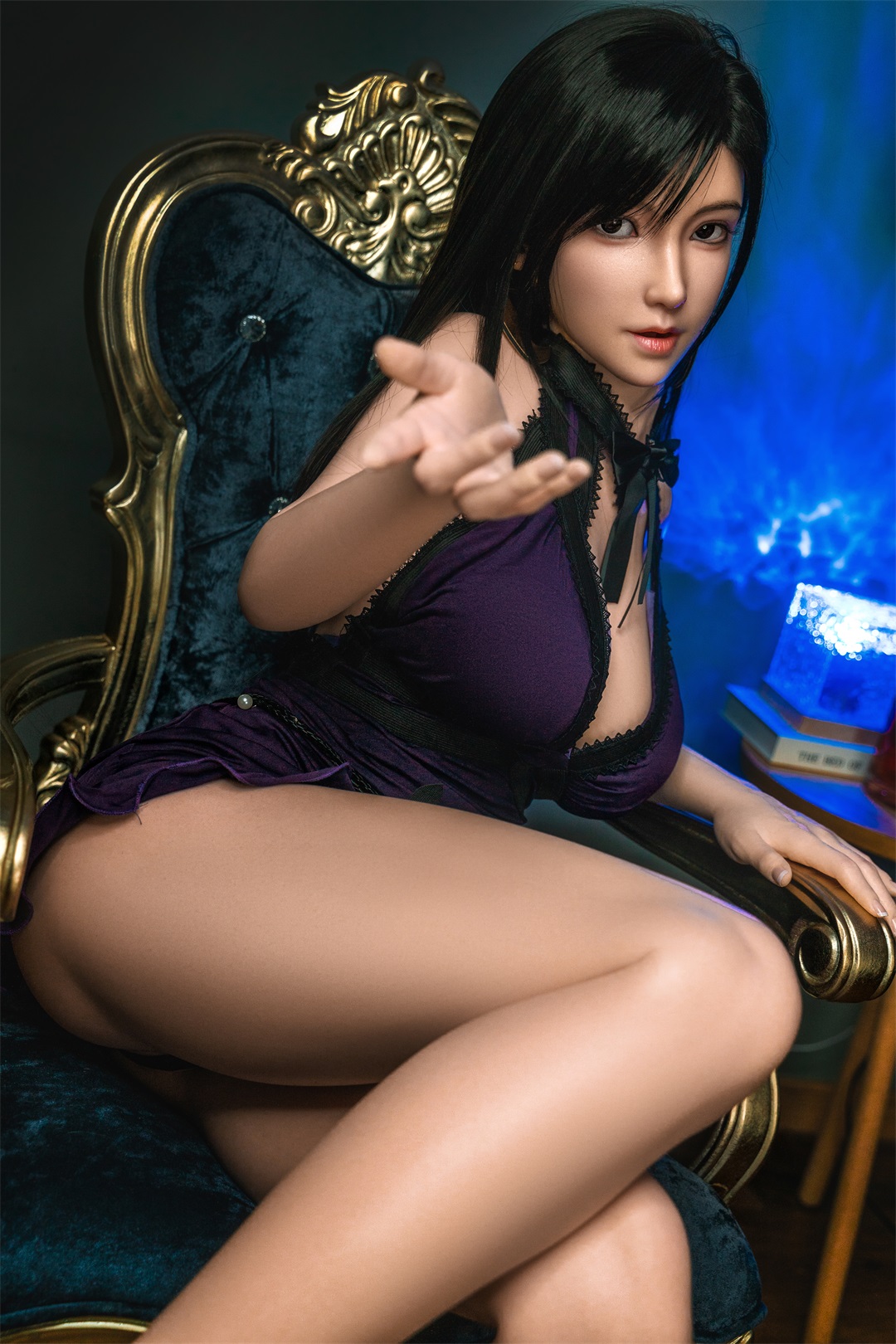 Orange In丨June -5ft 3/160cm Movable Jaw Silicone Sex Doll