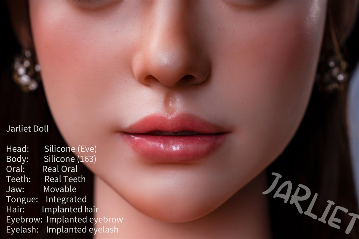 Jarliet |Manya-5ft 4/163cm Real Oral Moveable Jaw Silicone Sex Doll
