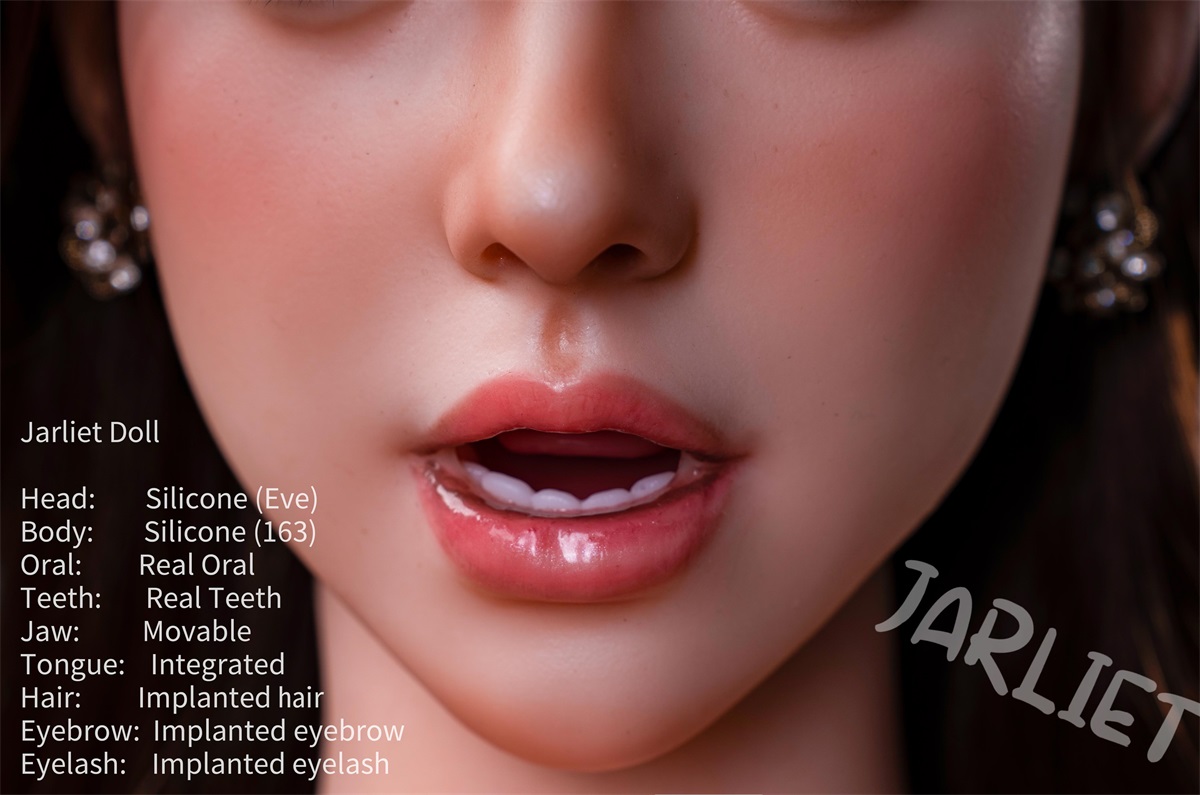 Jarliet |Manya-5ft 4/163cm Real Oral Moveable Jaw Silicone Sex Doll