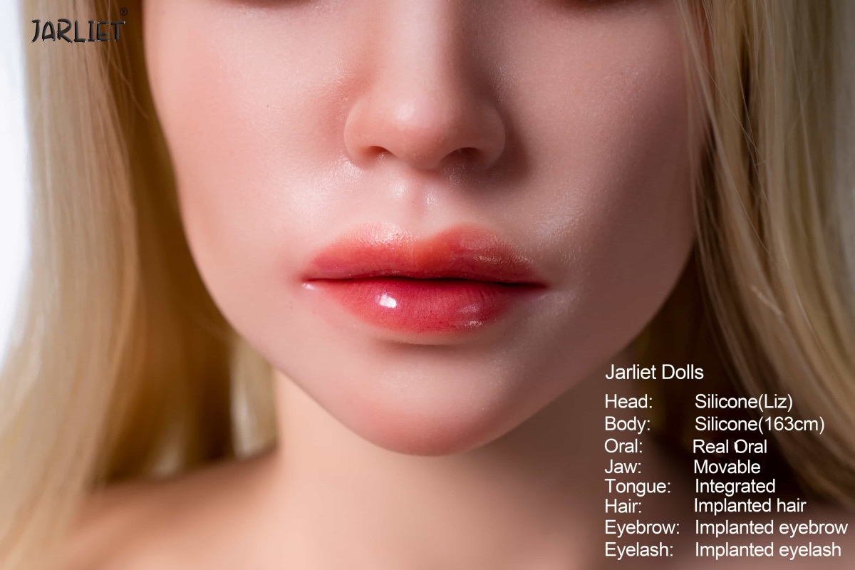 Jarliet |Liz-5ft 4/163cm ROS Real Oral Moveable Jaw Silicone Sex Doll