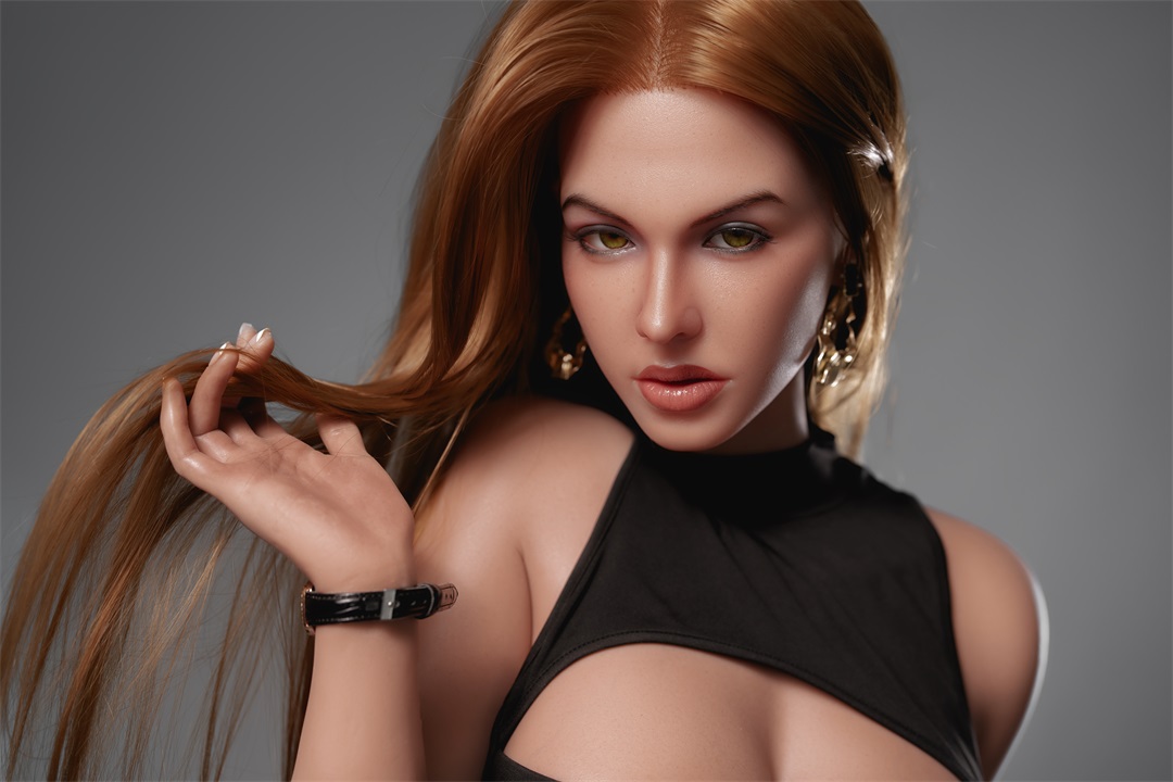 Orange In丨Kelly-5ft 5/165cm Movable Jaw Silicone Sex Doll