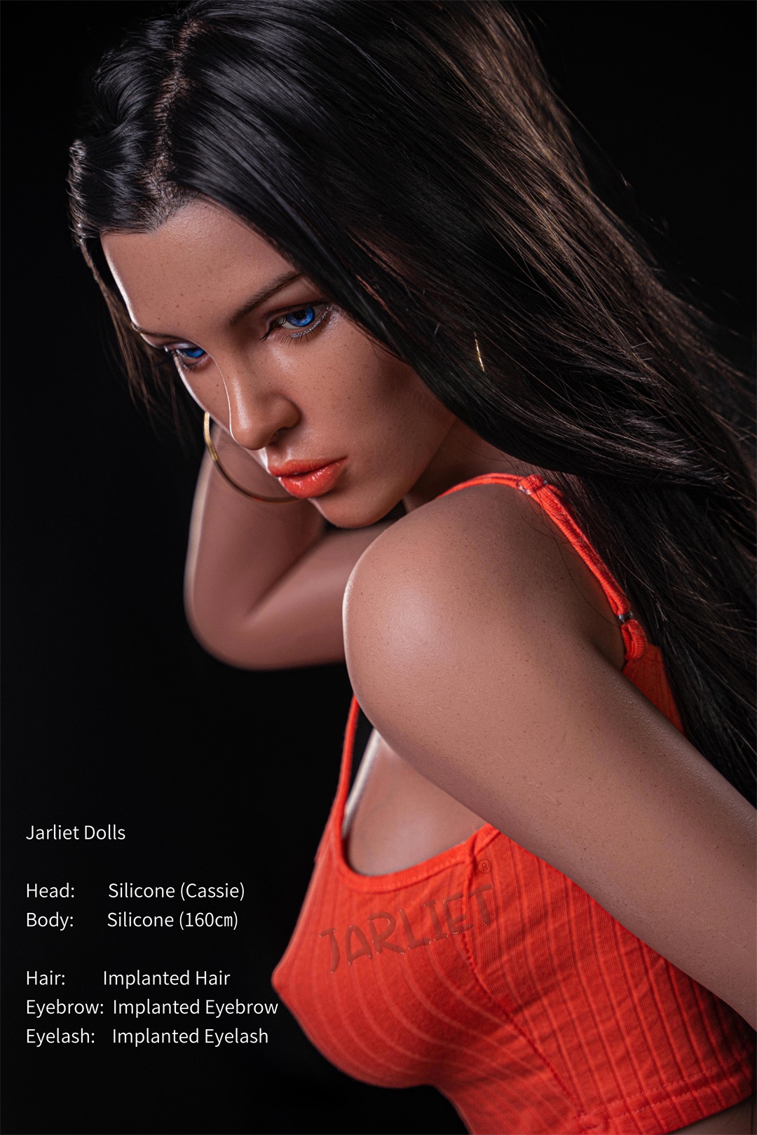Jarliet丨Cassie-5ft 2/160cm Skinny Silicone Sex Doll-Honeylovedoll
