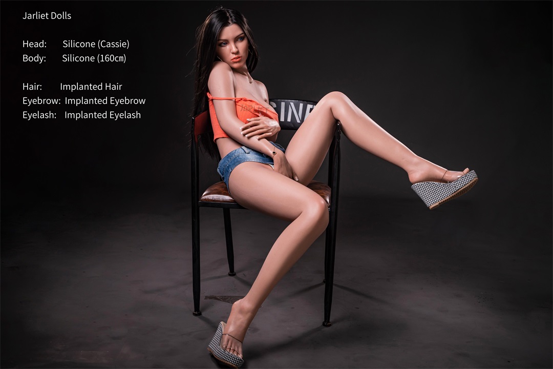 Jarliet丨Cassie-5ft 2/160cm Skinny Silicone Sex Doll-Honeylovedoll