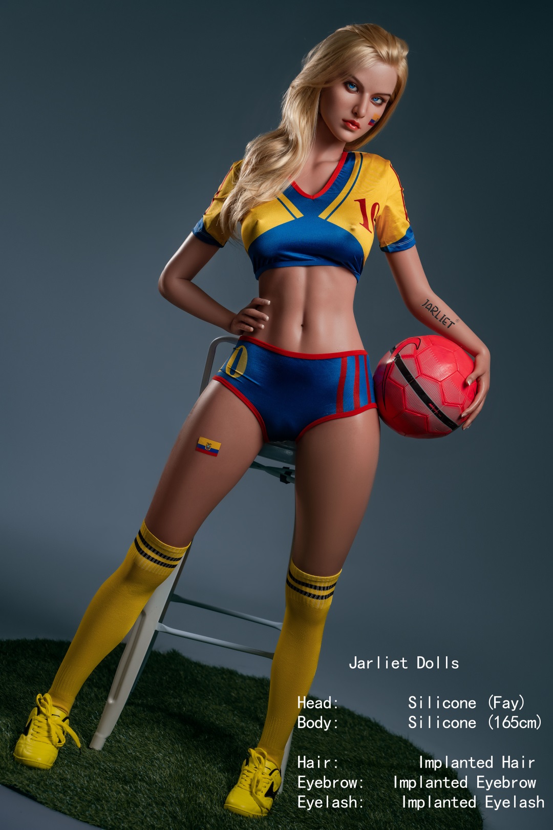Jarliet | Fay -5ft 4/165cm Silicone Head Sex Doll