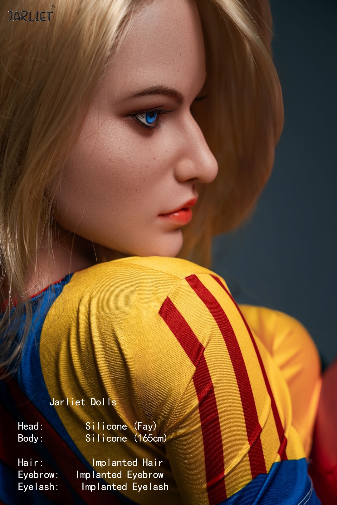 Jarliet | Fay -5ft 4/165cm Silicone Head Sex Doll