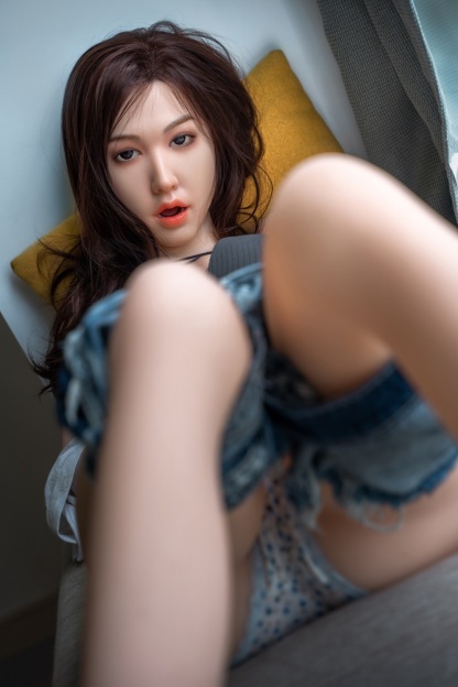Orange In丨Aileen -5ft 3/160cm Movable Jaw Silicone Sex Doll