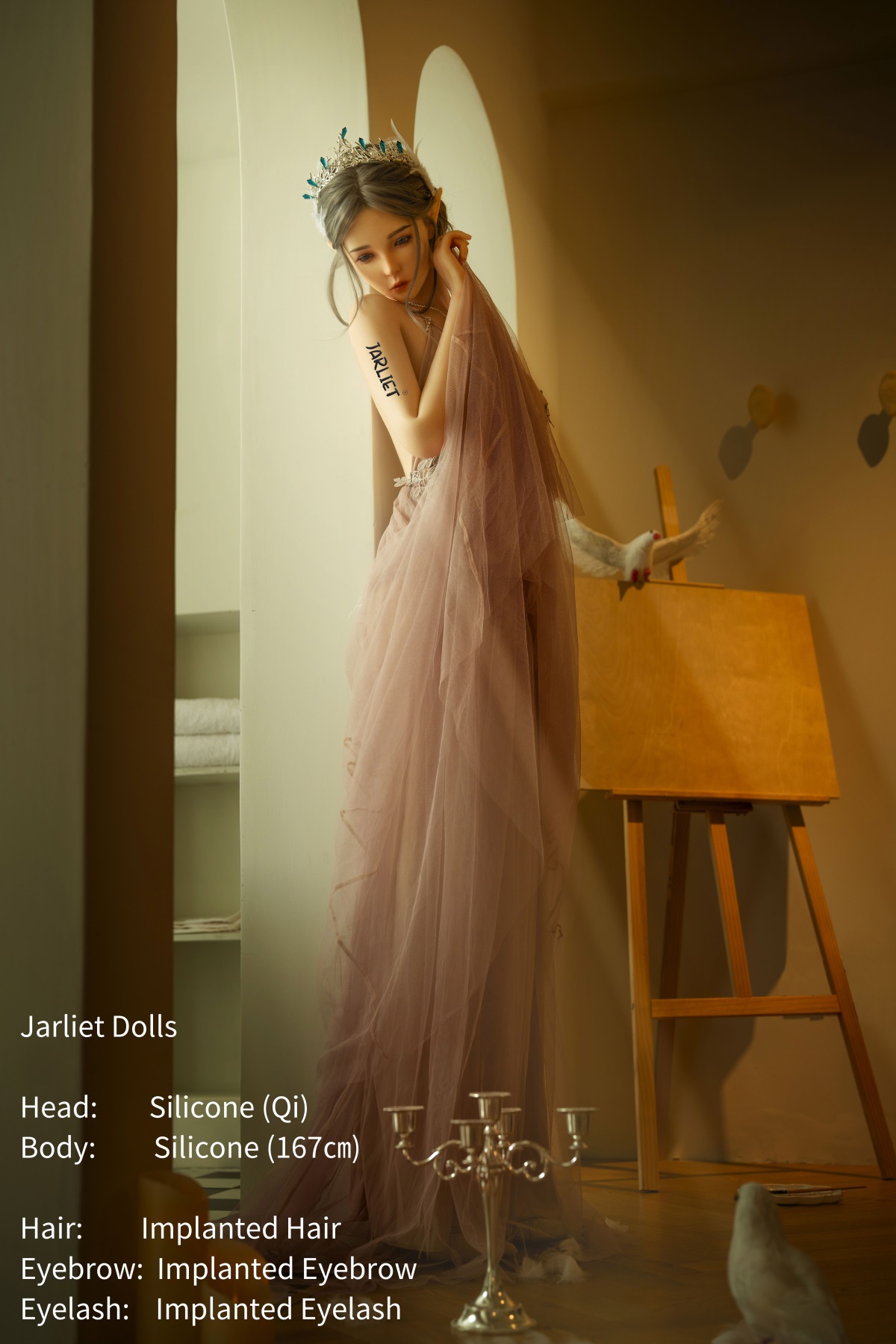Jarliet丨Rihanae -5ft 5/167cm Genie Costume Silicone Sex Doll