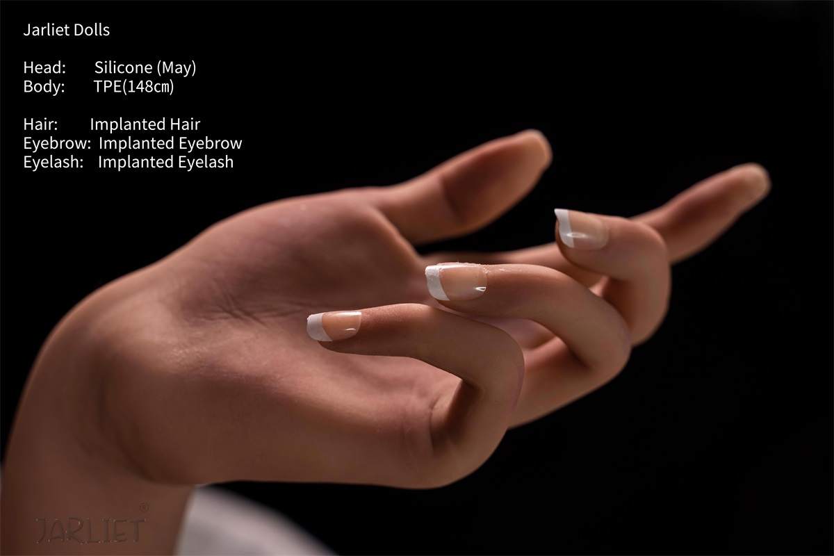 Jarliet | May -4ft 10/148cm Silicone head Sex Doll