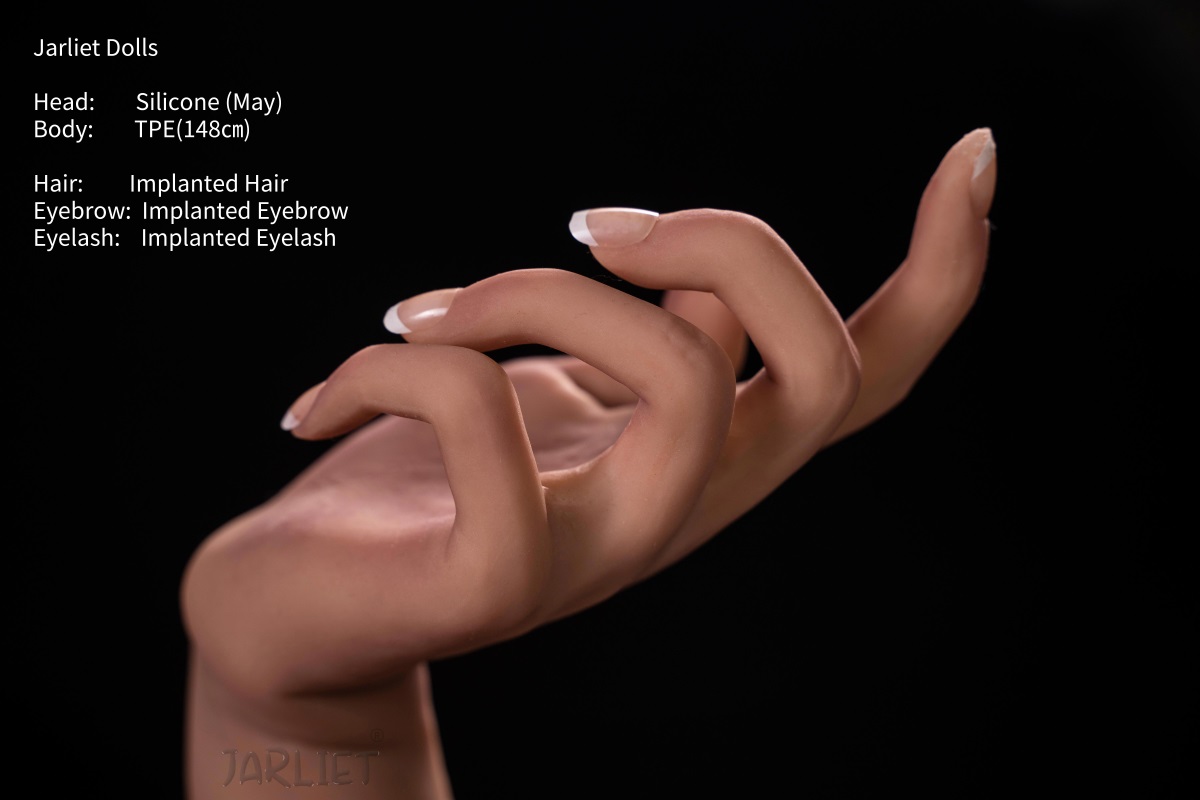 Jarliet | May -4ft 10/148cm Silicone head Sex Doll