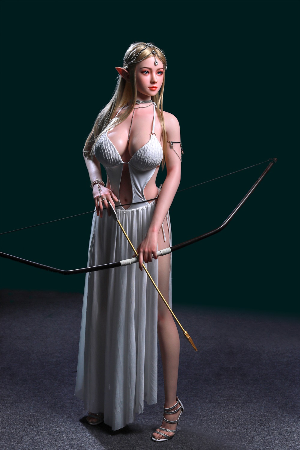 Angelina -168cm/5ft6  Blonde Angel Realistic Silicone Sex Doll