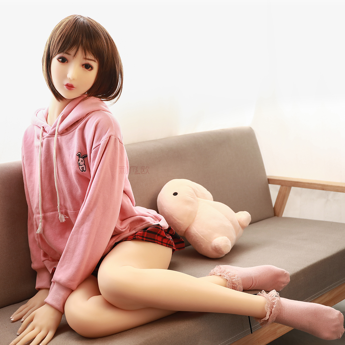 Muzi - 5ft 1/155cm Ultra Realistic Flat Sex Doll  (In Stock US)