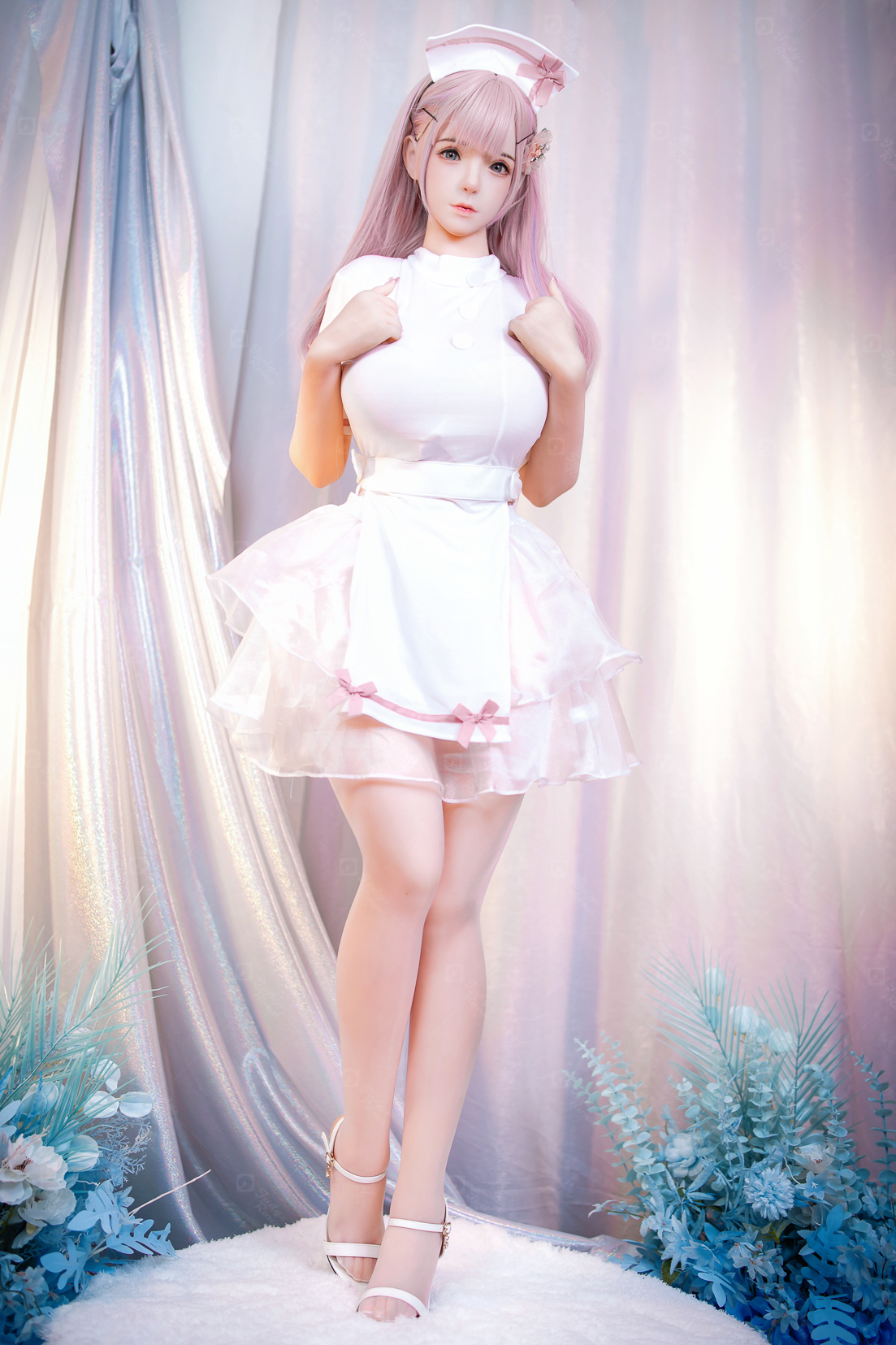 JR | Hana - 5Ft 2(157cm) Sexy Japanese Nurse Silicone Sex Doll 