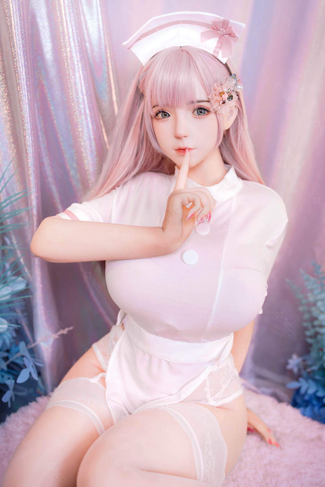 JR | Hana - 5Ft 2(157cm) Sexy Japanese Nurse Silicone Sex Doll 