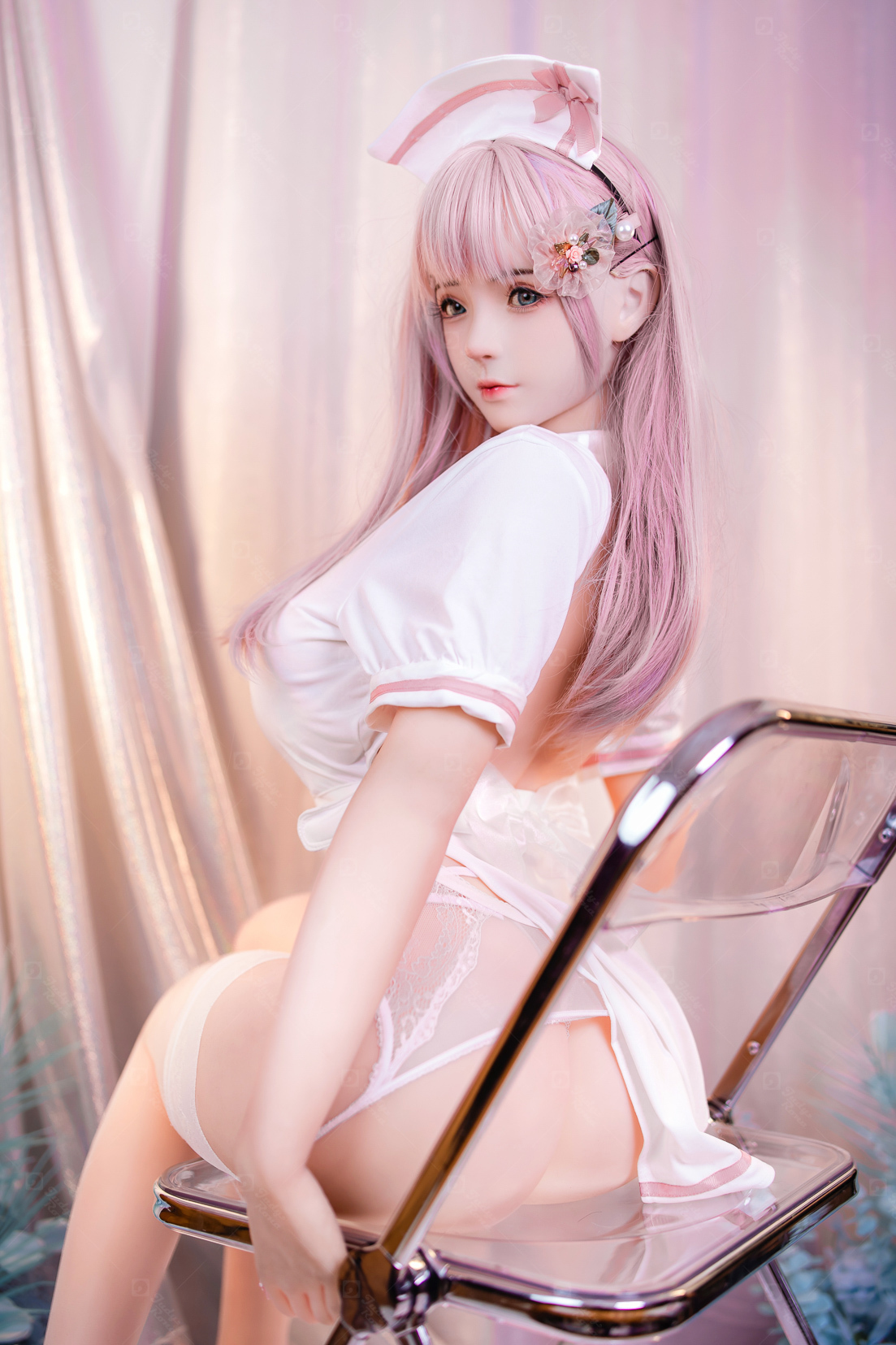 JR | Hana - 5Ft 2(157cm) Sexy Japanese Nurse Silicone Sex Doll 