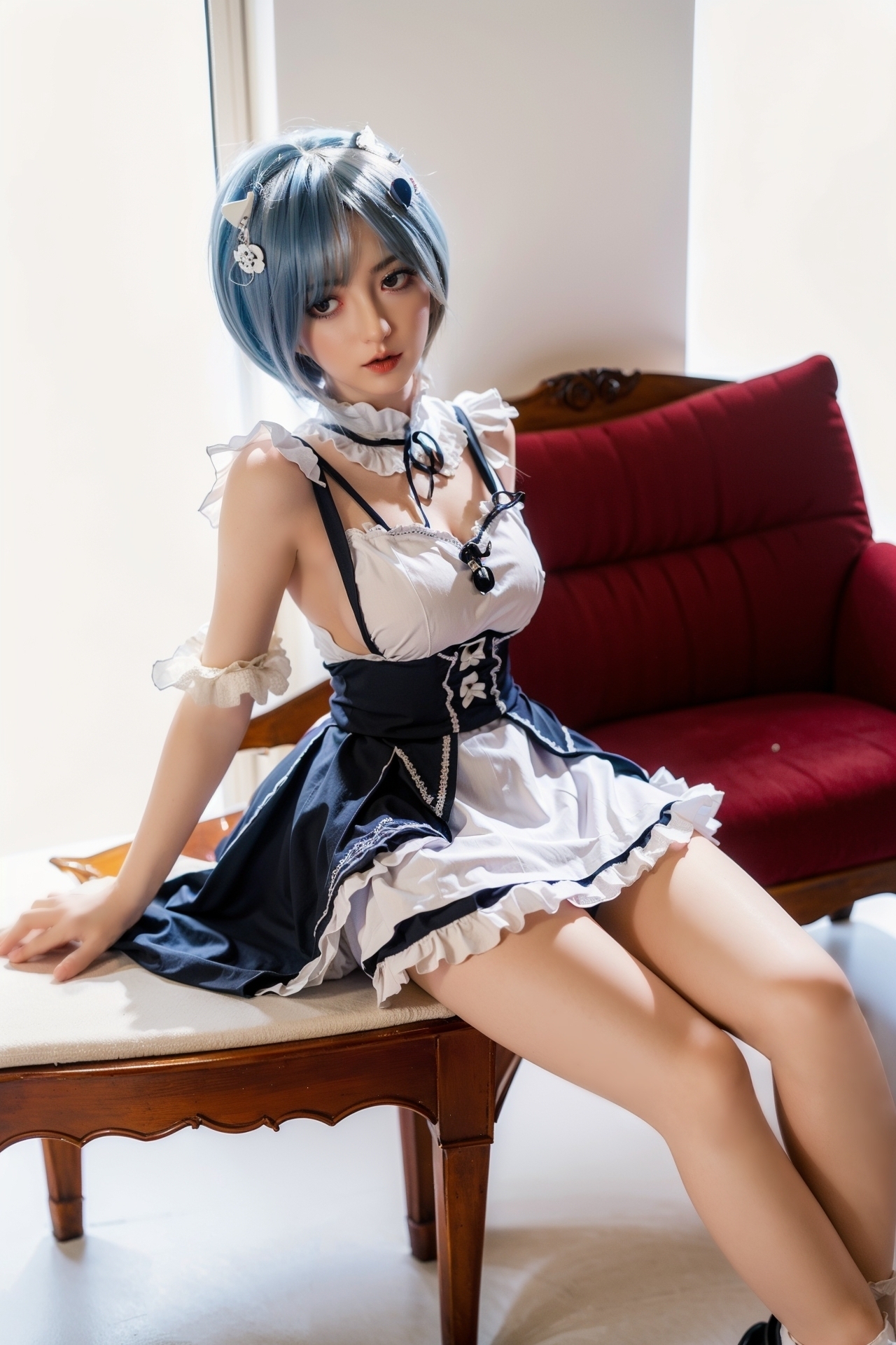 Orange In丨Sumi-5ft 2/158cm Movable Jaw Silicone Sex Doll