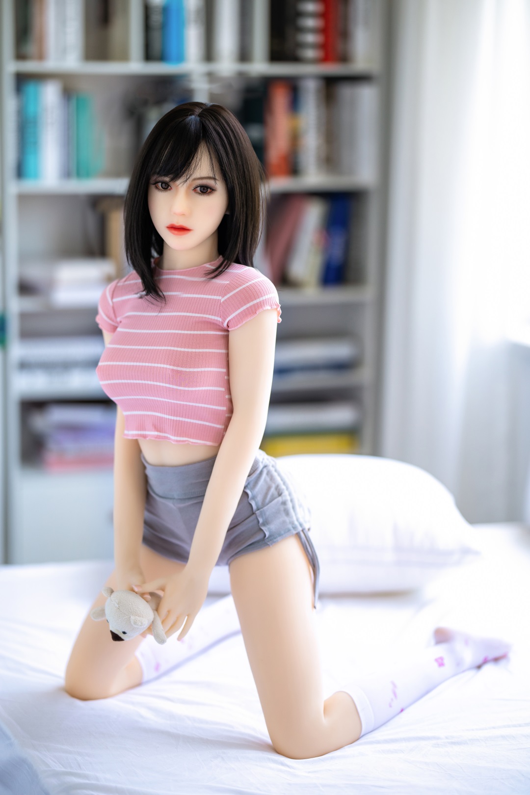 Libert - 4ft 11 / 150cm Asian Style Small Breast Realistic Sex Doll (5 sizes)-First Love Doll