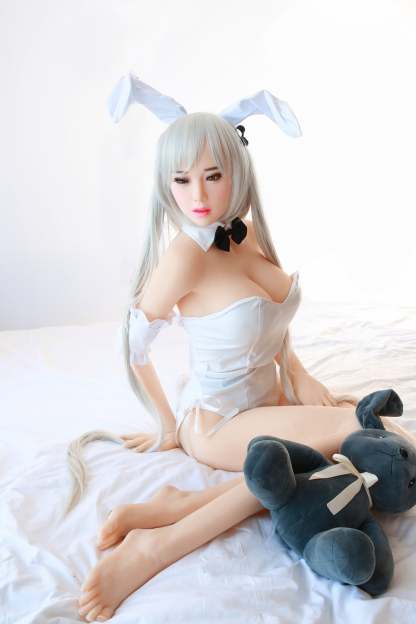 Denali - 5Ft2(158cm) Top Quality TPE Sex Doll With White Hair (In Stock US)-First Love Doll