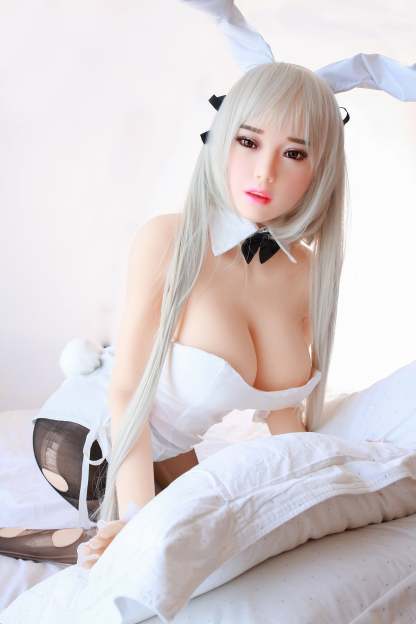 Denali - 5Ft2(158cm) Top Quality TPE Sex Doll With White Hair (In Stock US)-First Love Doll