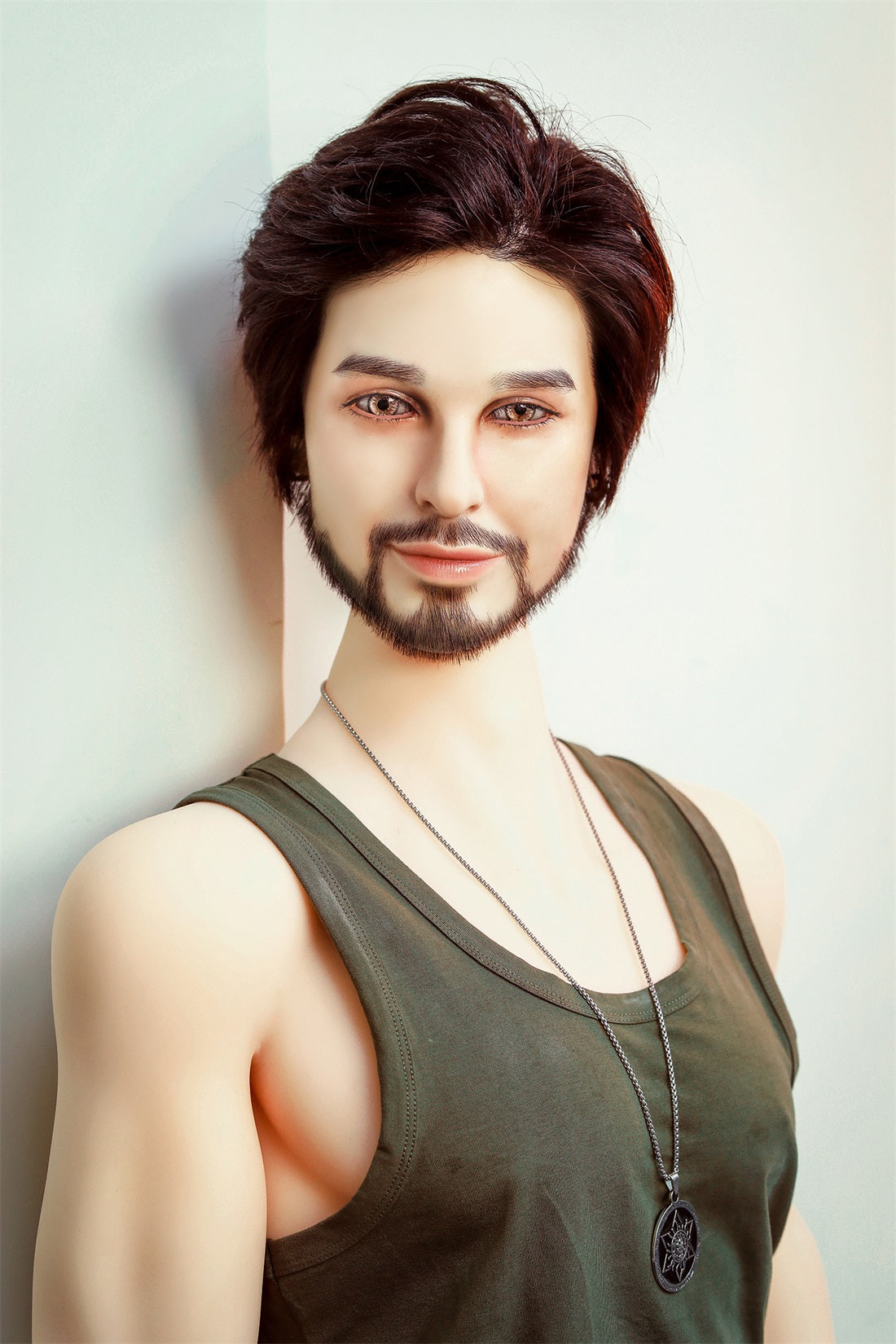 Micheal - 5ft 4 (162cm) Enthusiastic Bearded Style Male Sex Doll For Women-First Love Doll