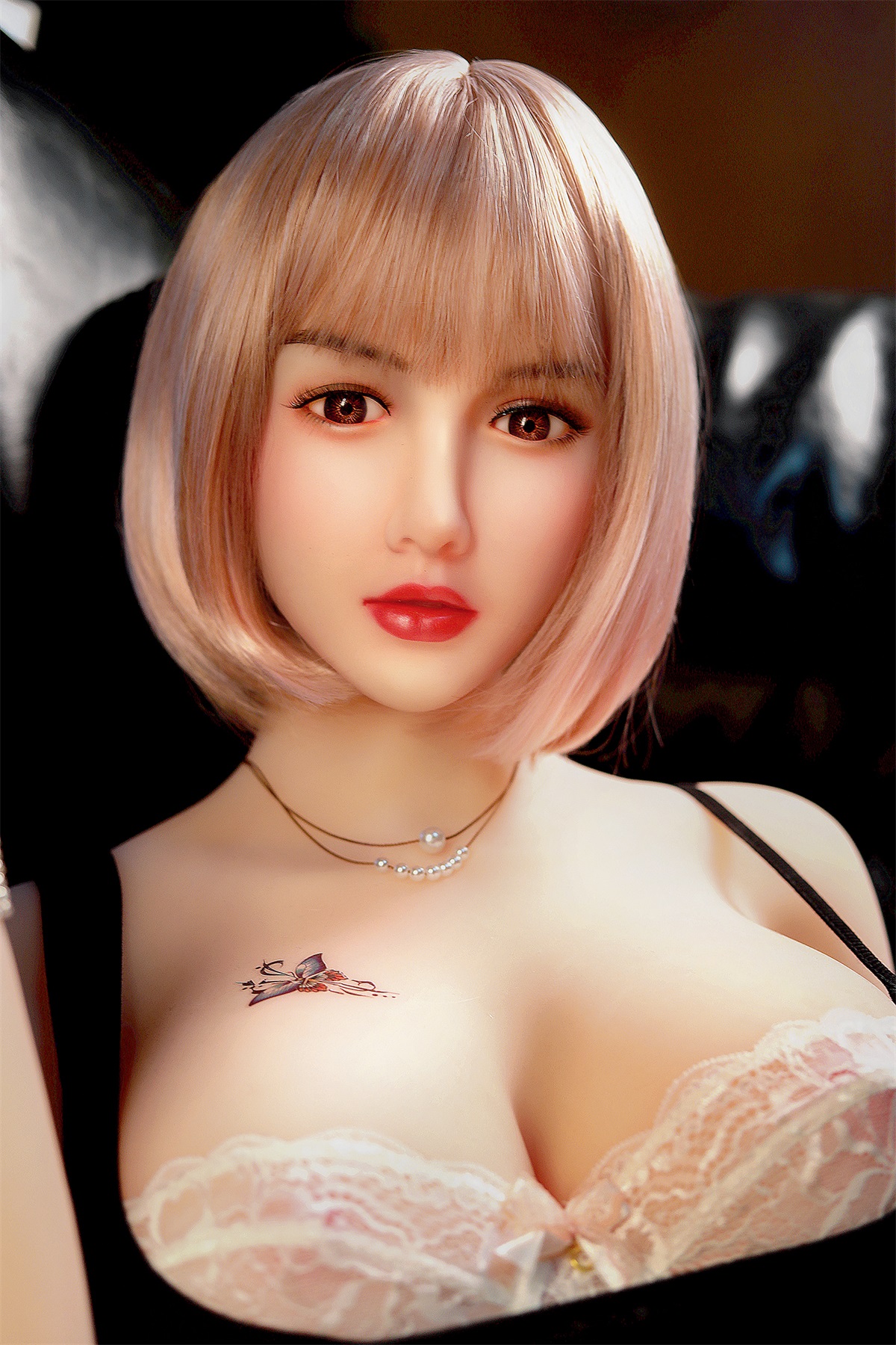 Sylvia - 165cm (5ft6) Big Breasts Gentle Sex Doll With Pretty Pink Hair-First Love Doll