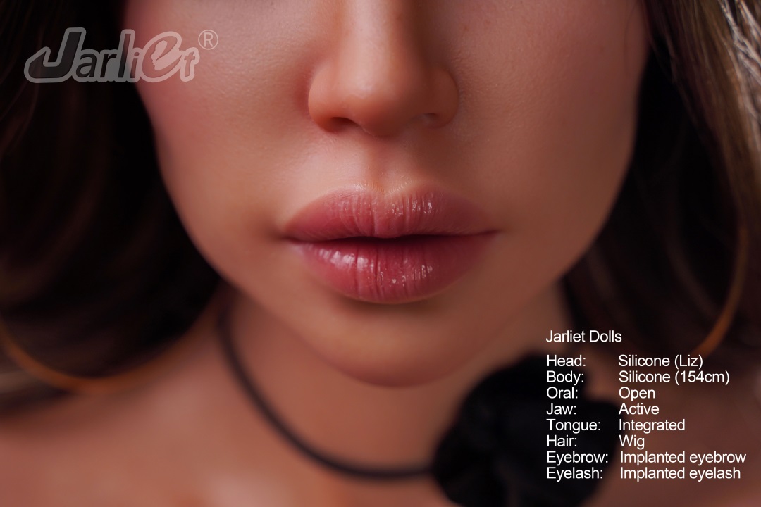 Jarliet丨Liz -5ft 1/154cm Movable Jaw Skinny Silicone Sex Doll-Honeylovedoll