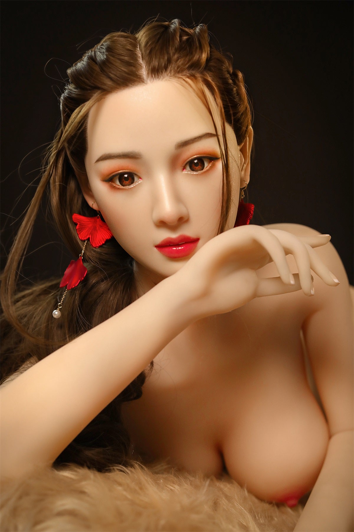 XiaoYu - 158cm (5ft2) Small Breast Life-Like Asian Sex Doll With Blonde Hair-First Love Doll