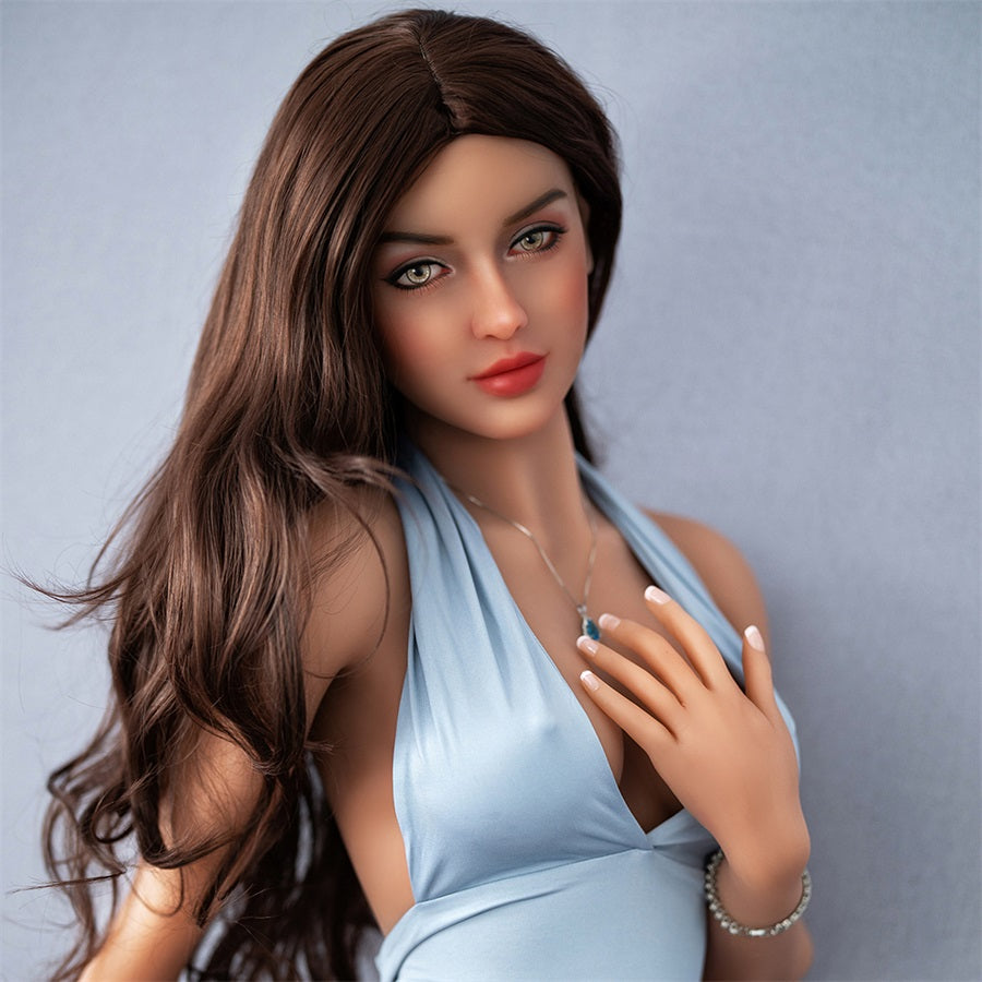 Oakley - 166cm (5ft6) Sweet Life-Like Sex Doll With Long Curly Hair-First Love Doll