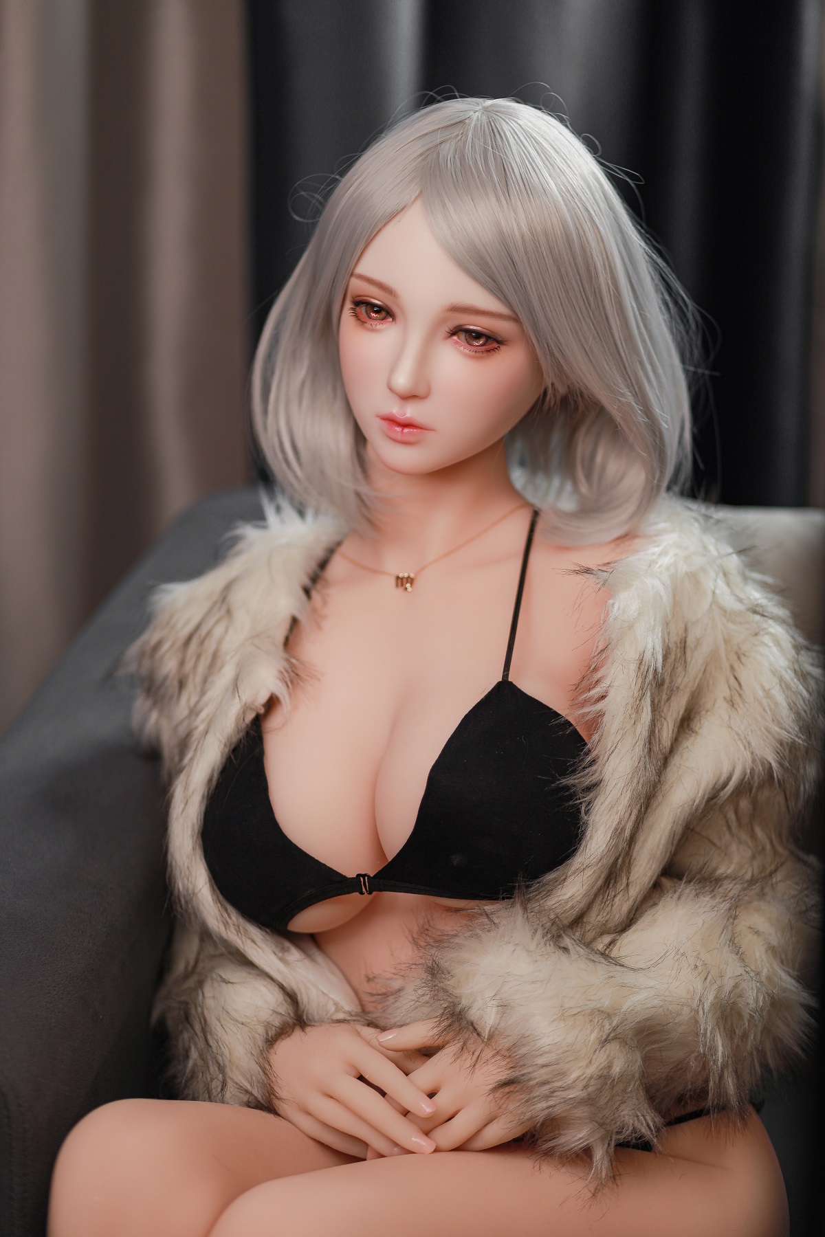 Dimu | Yumii - 5ft 5 / 166cm Short hear Sex Doll With Silicone Head-First Love Doll