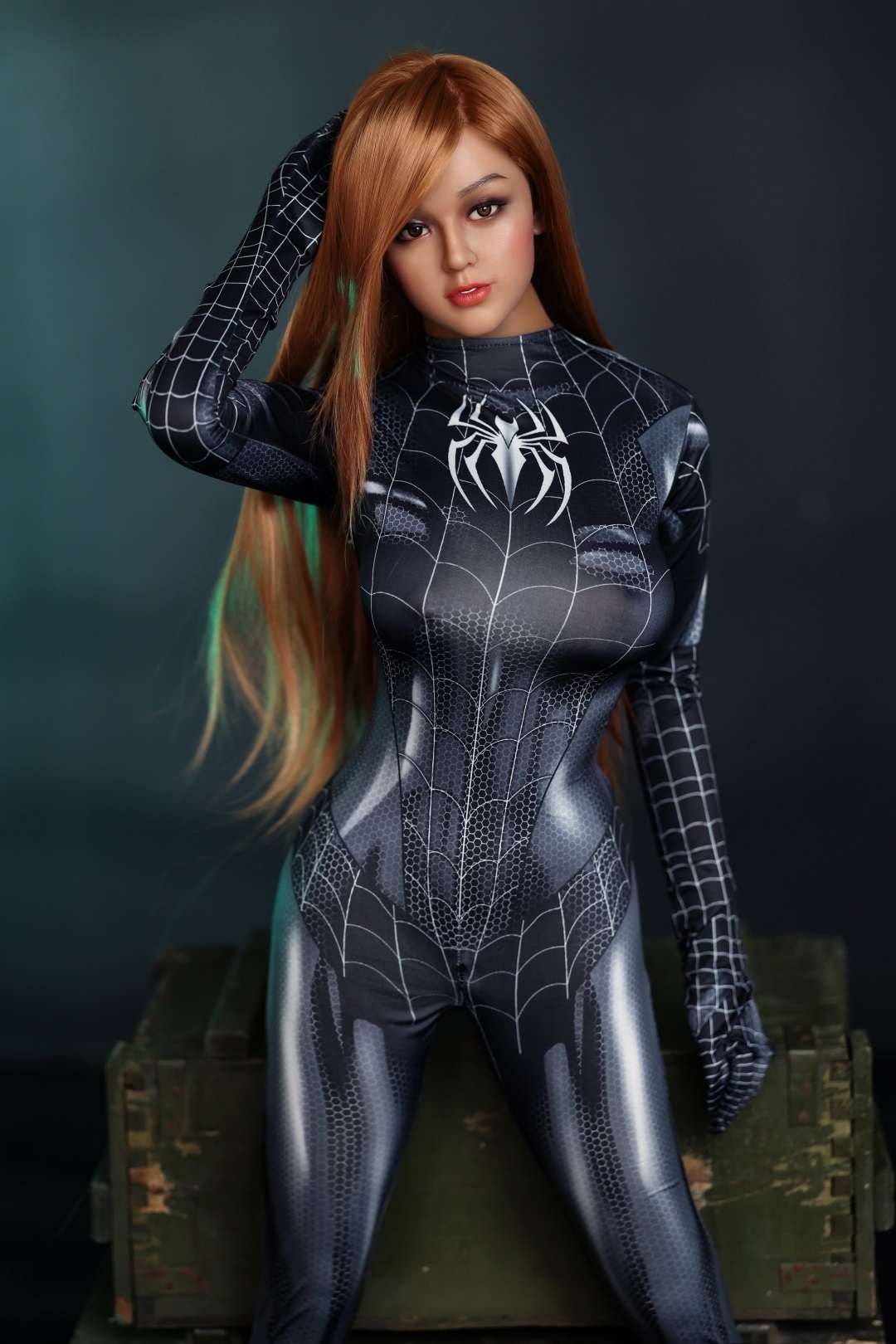 Janet - 5ft 2 /158cm Medium Breast With Brown Hair Realistic Sex Doll (5 Size)-First Love Doll