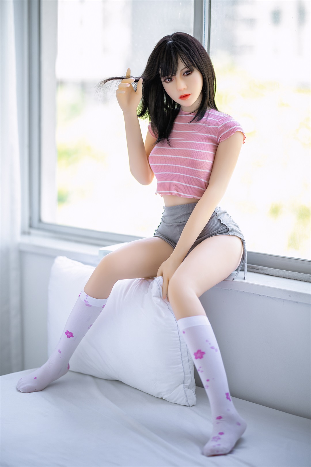 Libert - 4ft 11 / 150cm Asian Style Small Breast Realistic Sex Doll (5 sizes)-First Love Doll