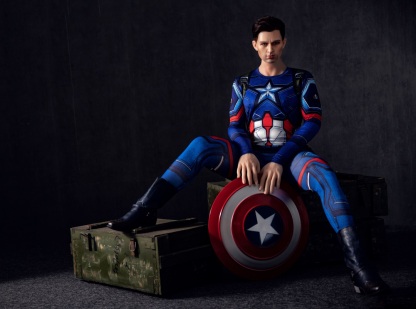 Enio - 5ft3 /160cm Captain America Male Sex Doll For Women-First Love Doll