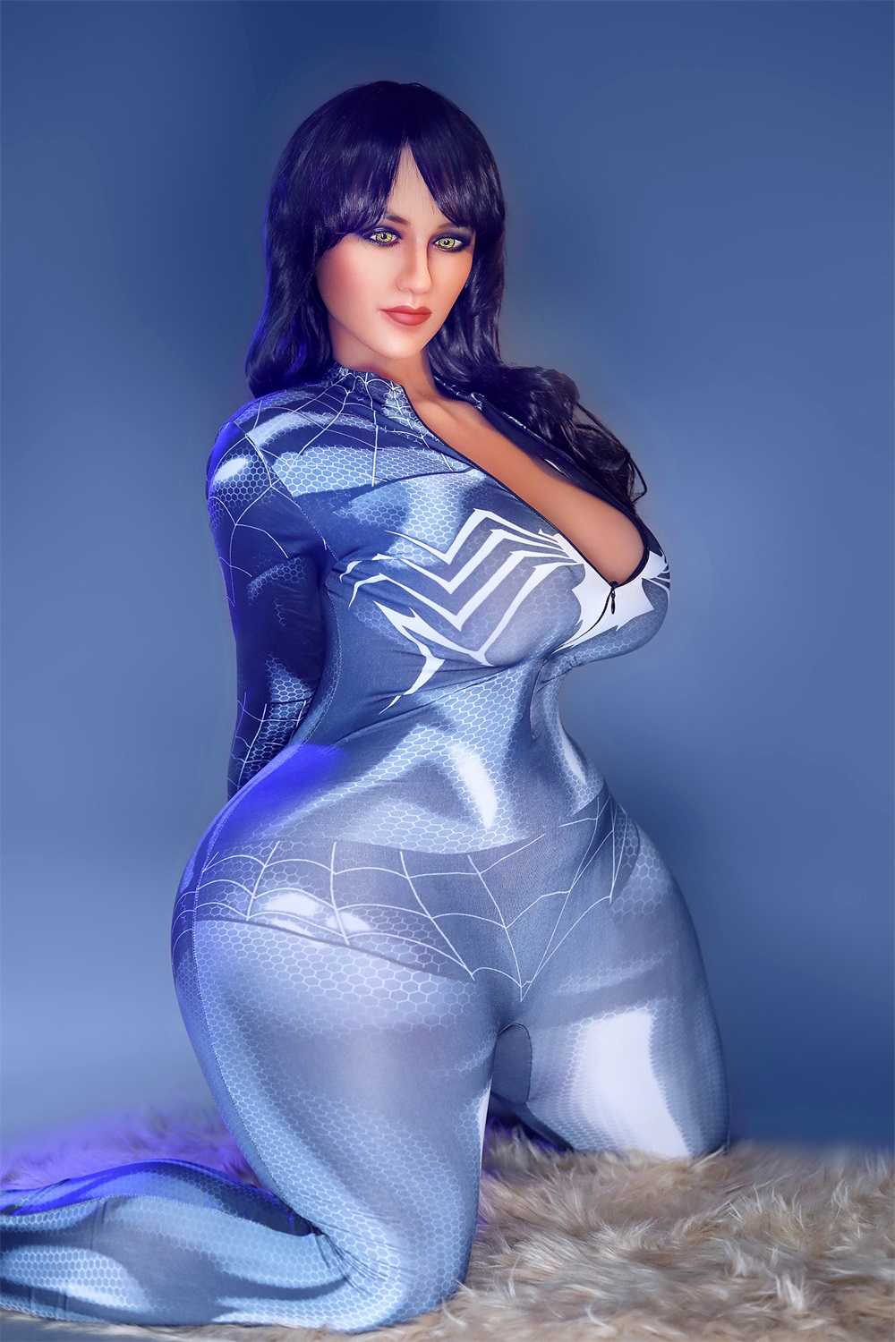 Rolawre -  4ft 10 (148cm) Big Butt Chubby Sex Doll With Long Hair-First Love Doll