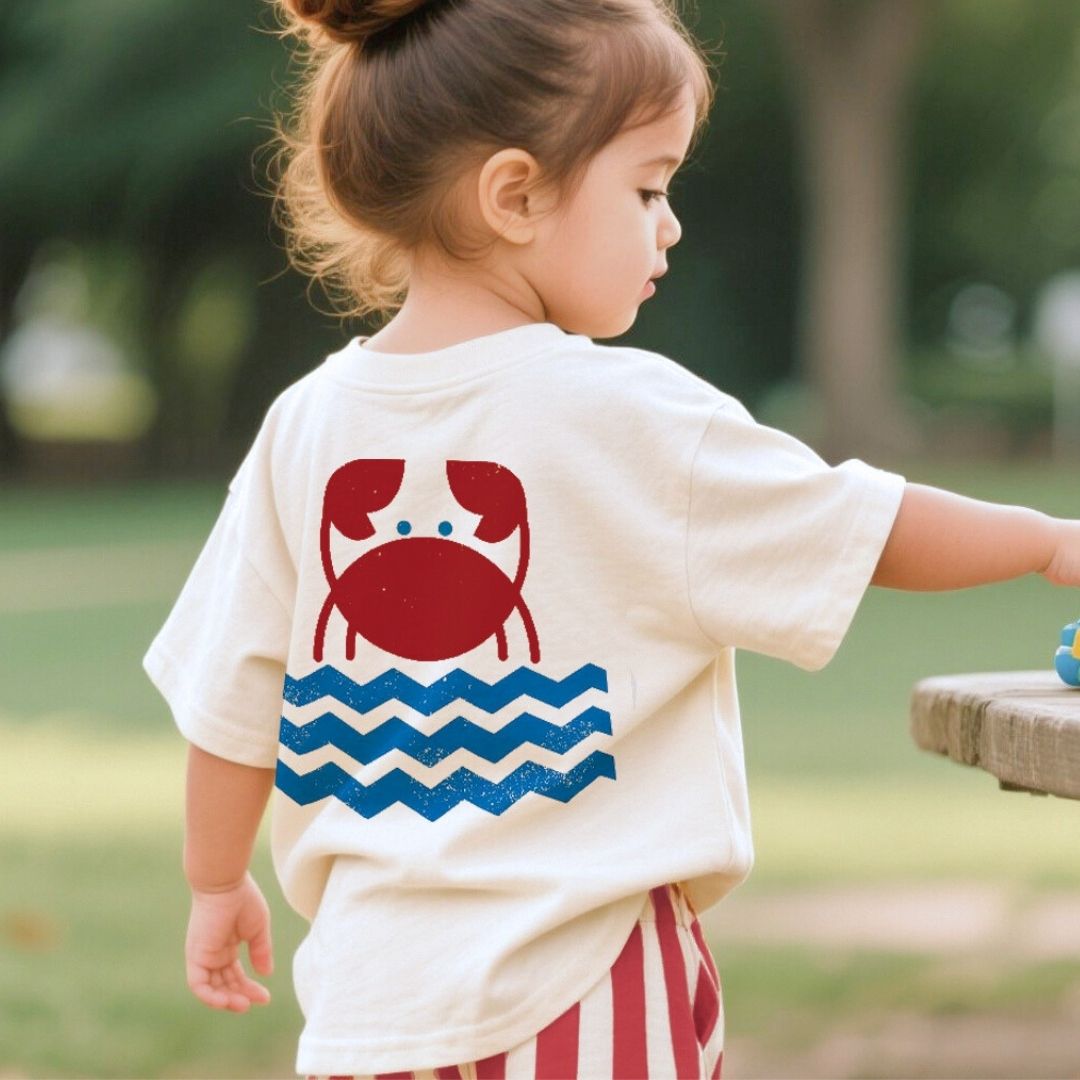 CIAO A TUTTI Baby 2-Piece Crab Casual Pants Set