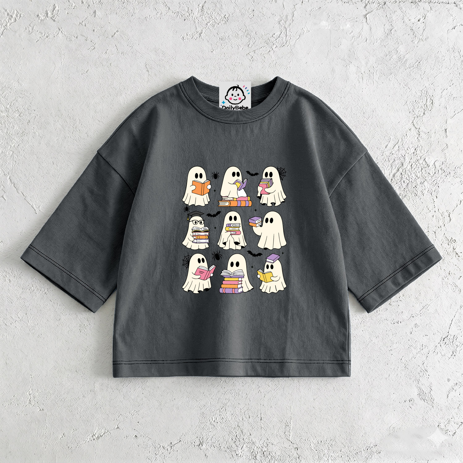 Baby & Kids Ghost Bat T-Shirt (6M-12Y)