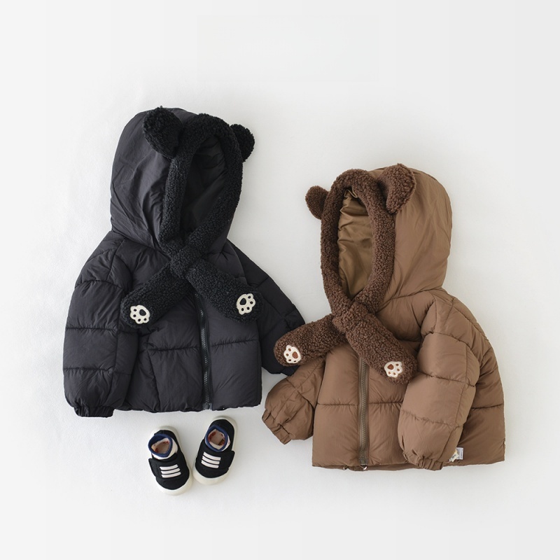 Baby & Toddler Paw Print Scarf Outerwear