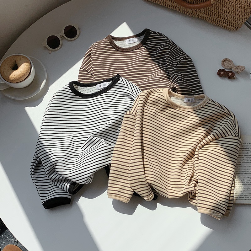 Baby Toddler Striped Sweatshirt