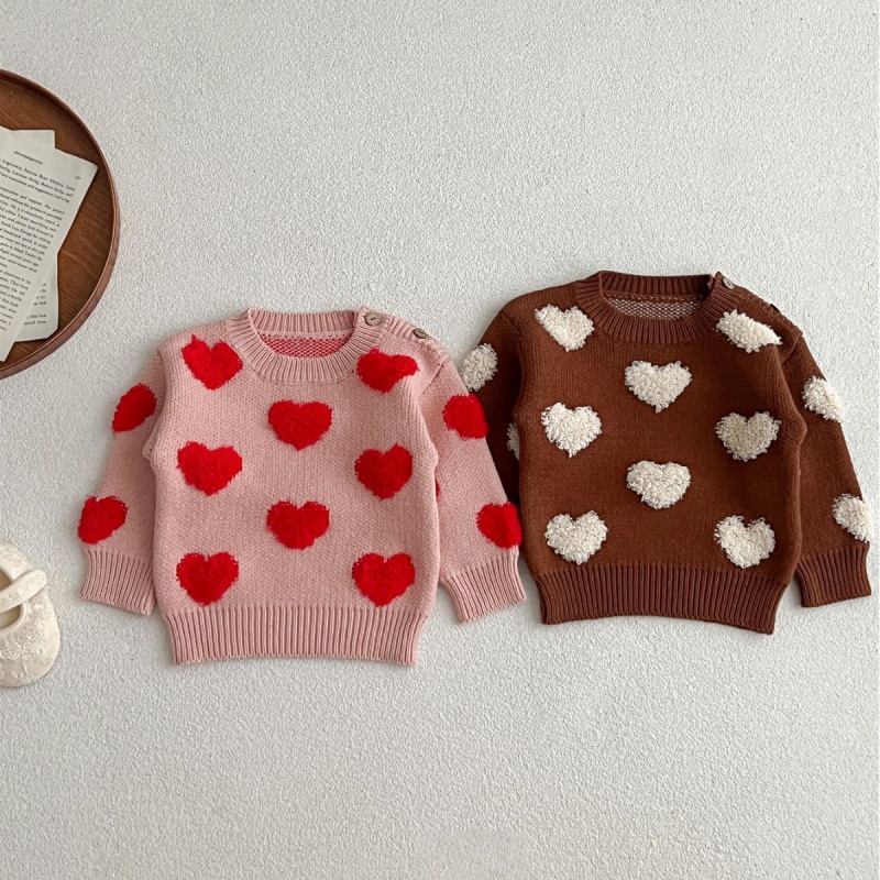 Baby Toddler Girl 3D Love Sweater