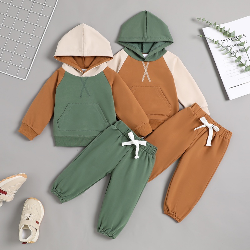 2-Piece Baby Newborn Toddler Hooded Set