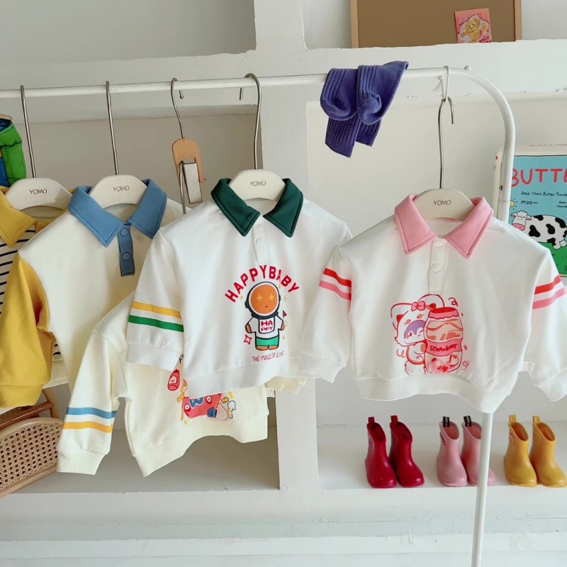 Baby Toddler Colorblocked Long Sleeve Sweatshirt