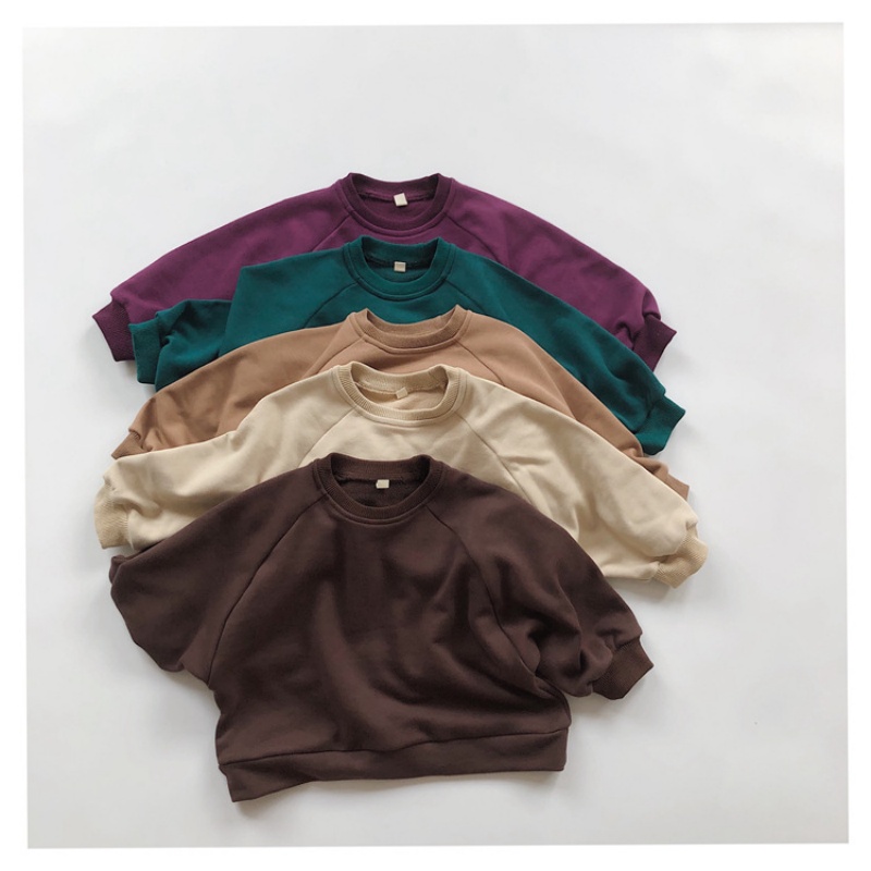 Baby Toddler Solid Color Sweatshirt