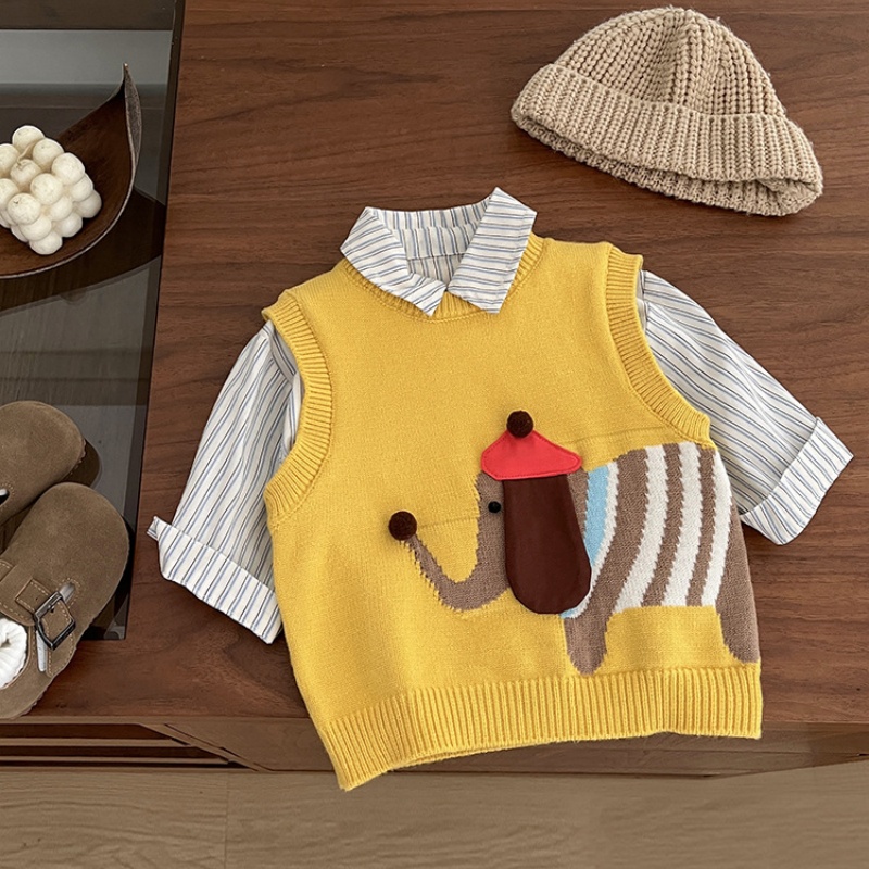Baby Toddler Knitted Vest Sweater