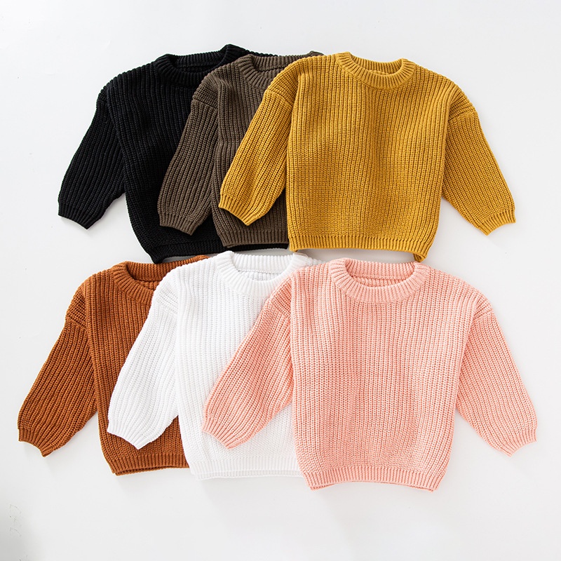 Baby Newborn Toddler Multi-Color Sweater