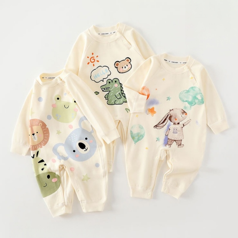 Baby Toddler Zookeeper Print Romper