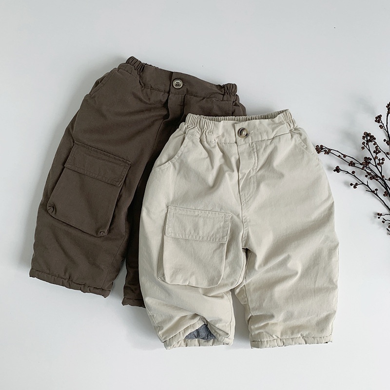 Baby & Kids Warm Thickened Work Pants