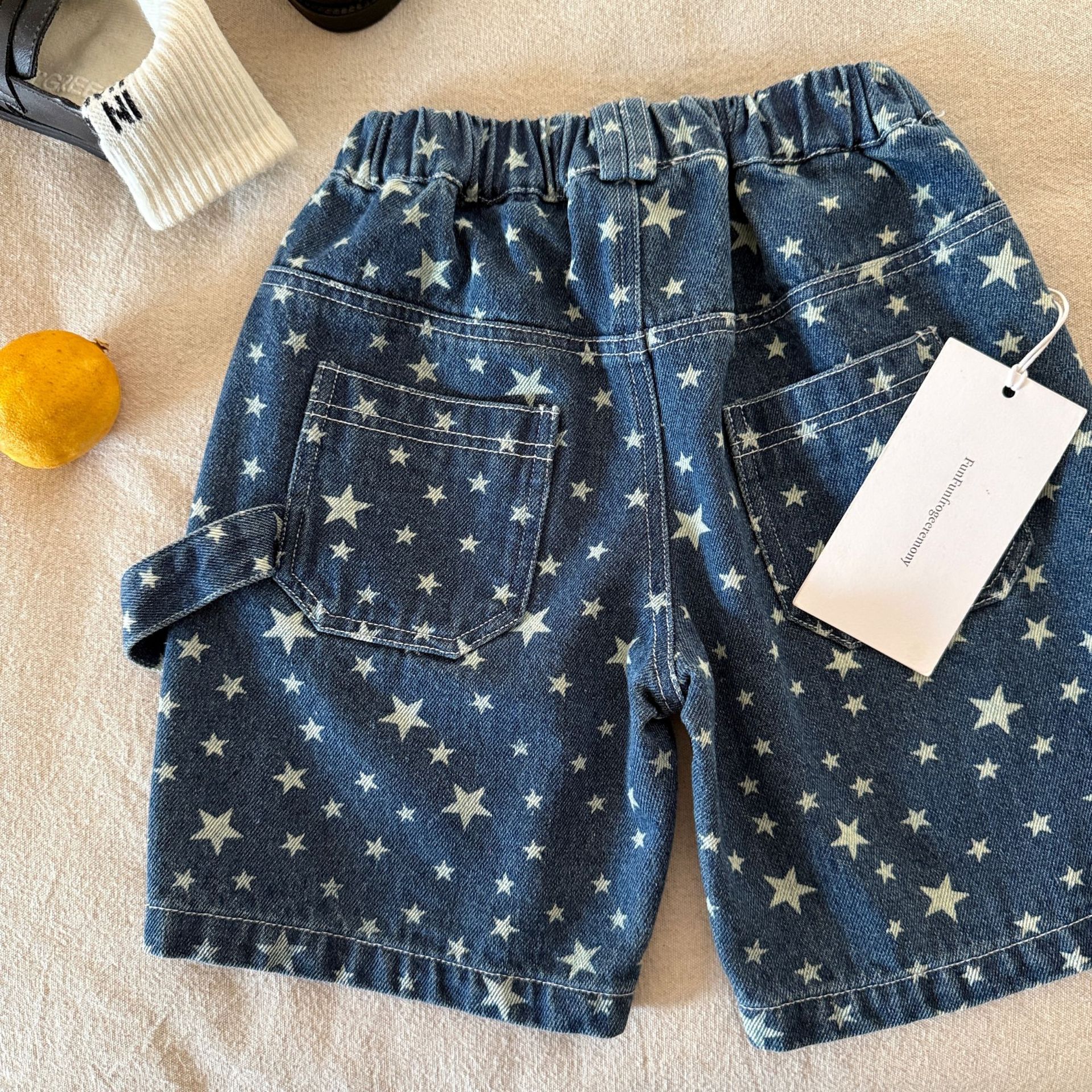 Baby& Kid Star Denim Shorts Jeans